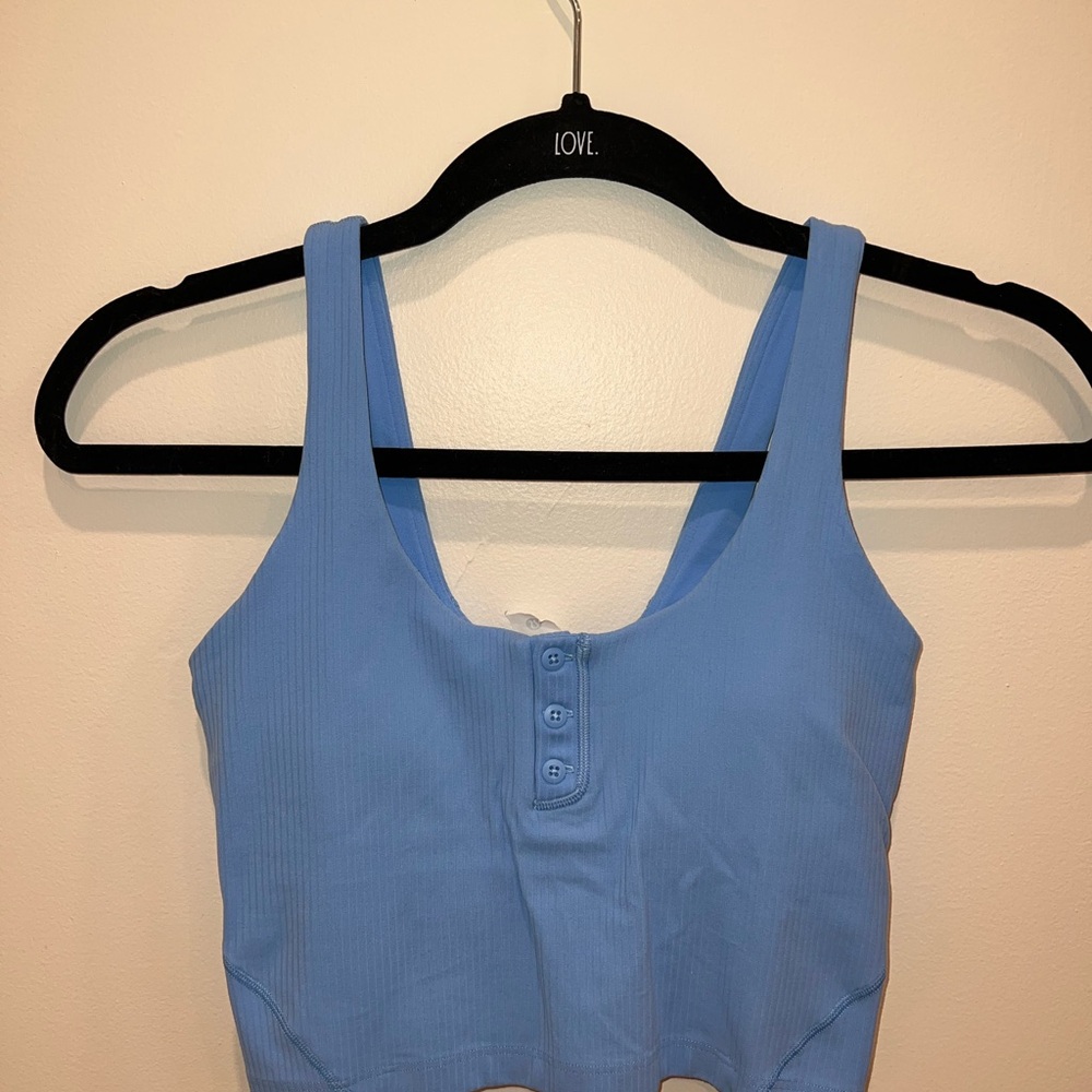 Lululemon Align Ribbed Henley Tank A/B AEBL
